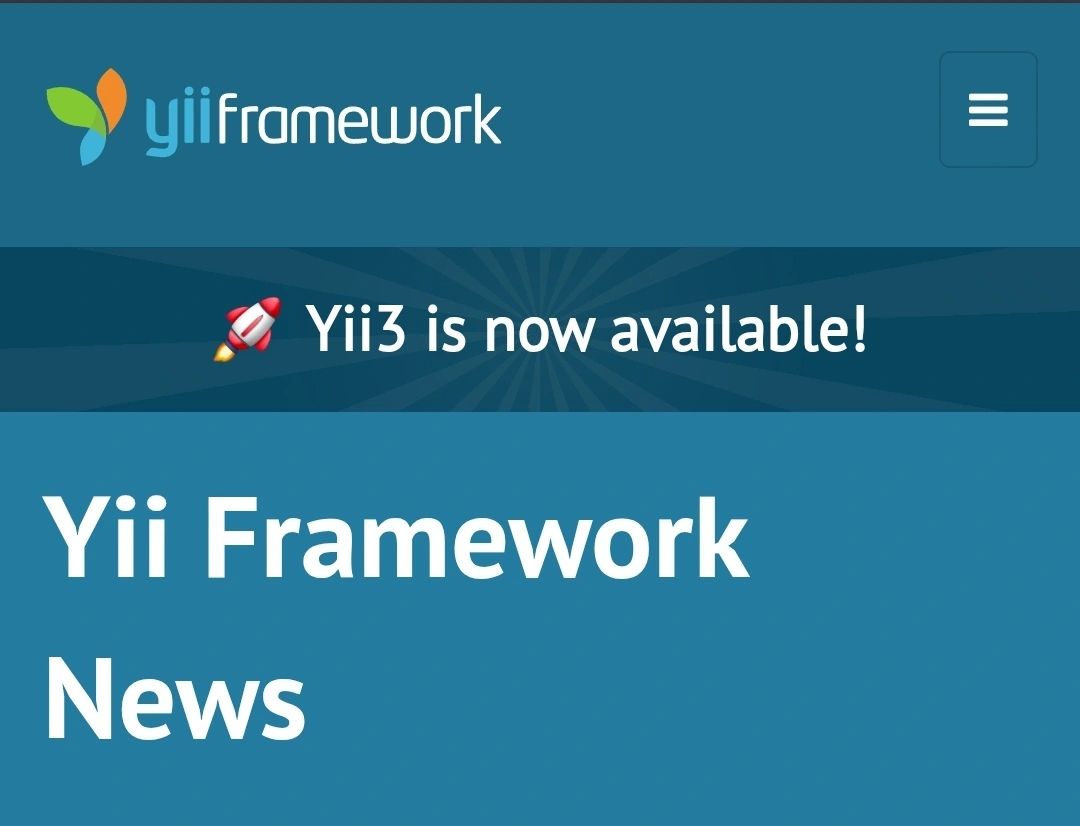 Php Yii 3 New Release
